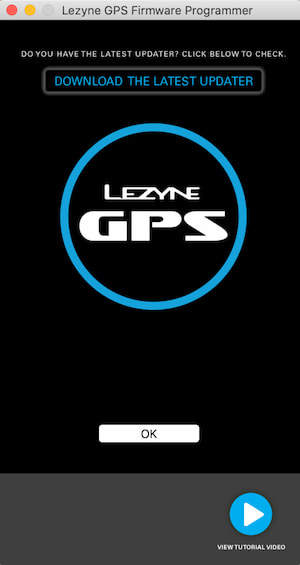 LEZYNE（レザイン） MEGA XL GPSファームウェアアップデート方法